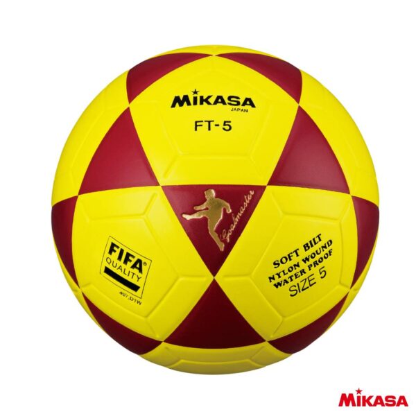 Mikasa Balon de Futbol FT-5 Fifa Quality (Amarillos)