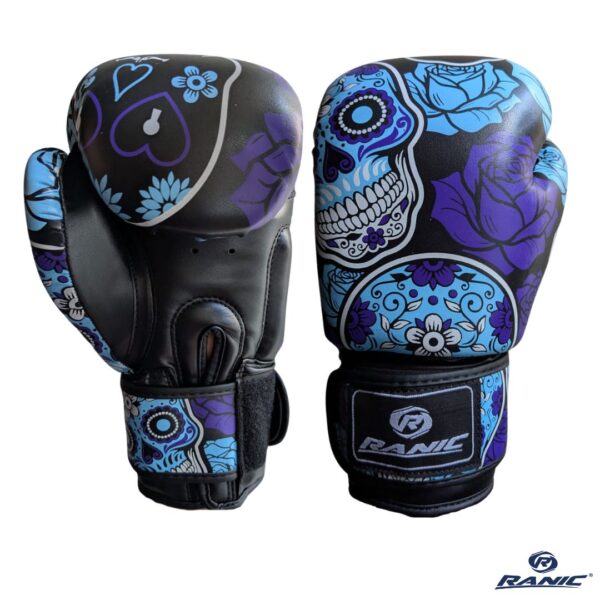 Ranic Guantes de Box Catrina Negro Morado