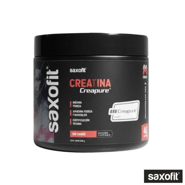 Saxofit Creatina Monohidratada Creapure Michael Morales 200gr
