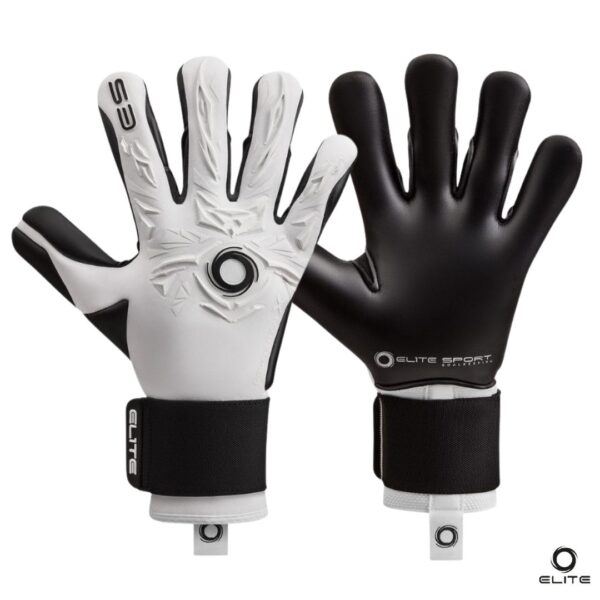 Elite Guantes de Arquero Revolution X Combi Blanco Negro