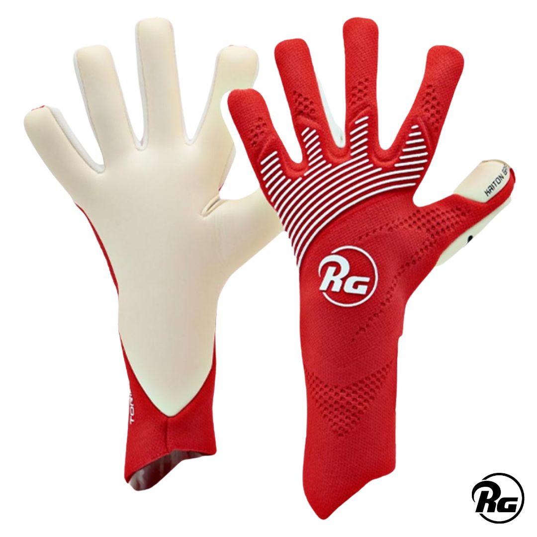 Rg Guantes de Arquero Toride 25-26 Rojo Blanco