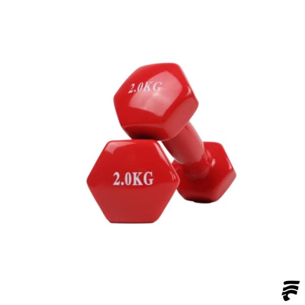 Par de Mancuernas de Vinil 2kg (Cod: Bas)