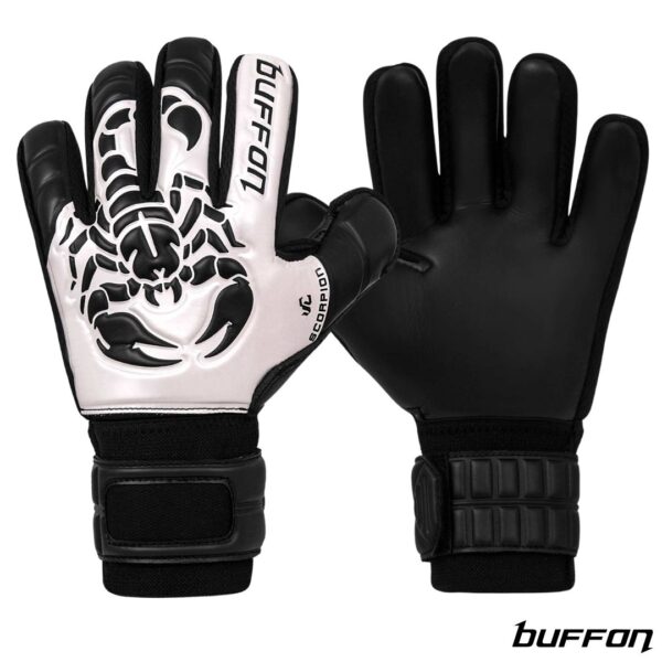 Buffon Guantes de Arquero Basico Escorpion Nacar Negro