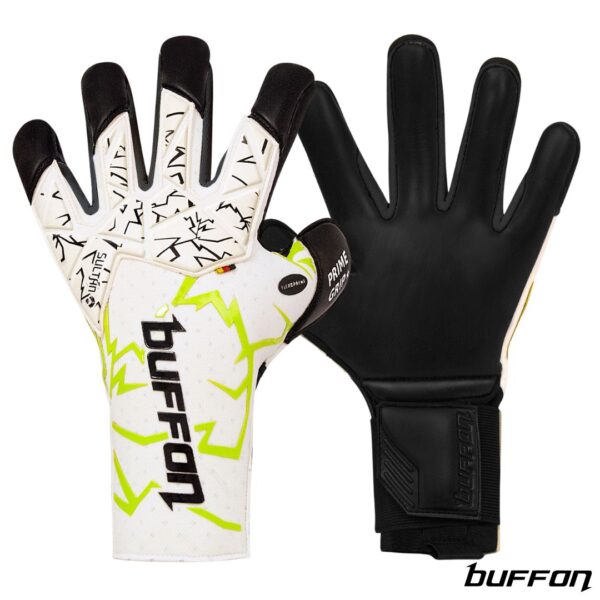 Buffon Guantes de Arquero Profesional Sultan Blanco Neon