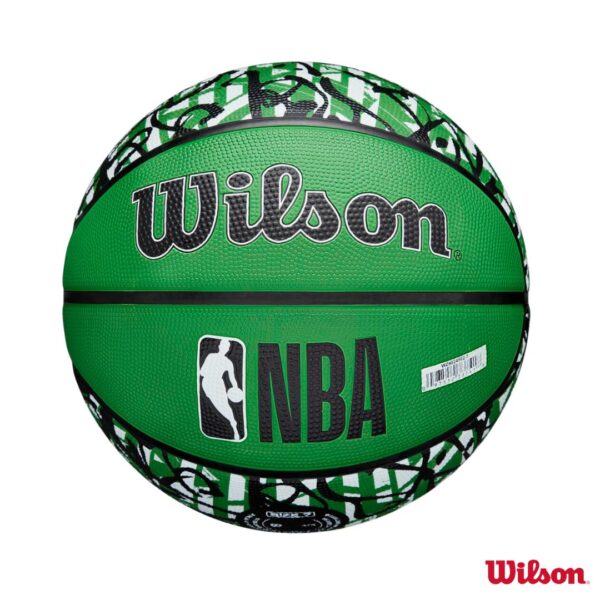 Wilson Balon de Baloncesto No 7 NBA Graffiti Celtics