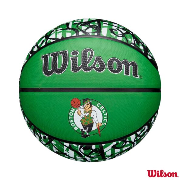 Wilson Balon de Baloncesto No 7 NBA Graffiti Celtics