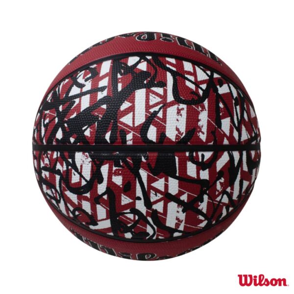 Wilson - Balon Baloncesto Graffiti - Miami Heat 1 Wilson Balon de Baloncesto No 7 NBA Graffiti Miami Heat