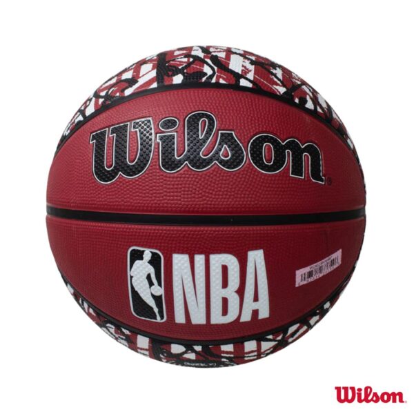Wilson - Balon Baloncesto Graffiti - Miami Heat Wilson Balon de Baloncesto No 7 NBA Graffiti Miami Heat