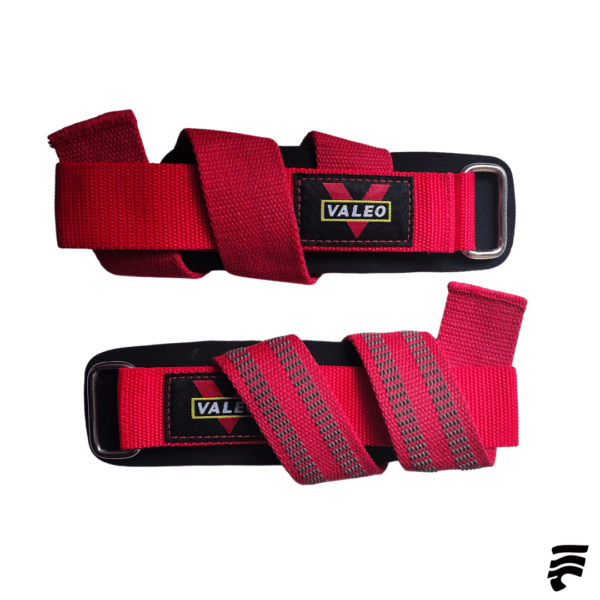 Valeo Par de Straps de Levantamiento Profesional con Muñequera (Cod:Bas)