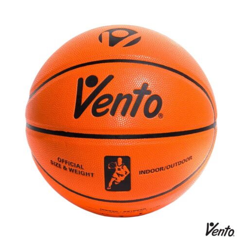 Vento Balon de Baloncesto de Cuero No 7 Naranja