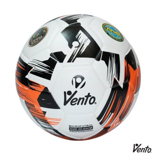 Vento Balon de Micro Futbol Rush 60-62cm Fifusa Pro Quality Naranja Blanco