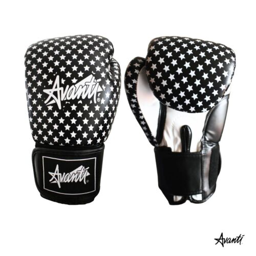 Guante de Box Competicion P.U Estrellas Negro
