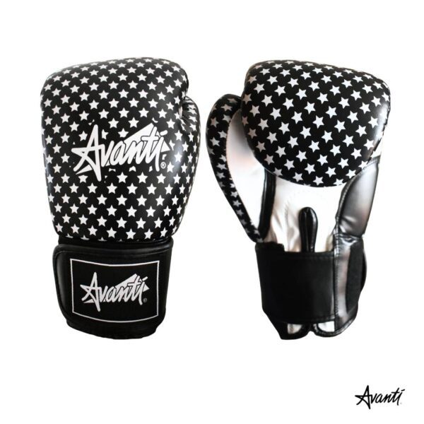Guante de Box Competicion P.U Estrellas Negro