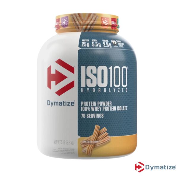 Dymatize Proteina ISO 100 Hidrolizada 5Lb x 76 Servicios