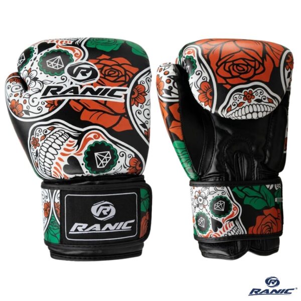 Ranic Guantes de Box Catrina Naranja Negro