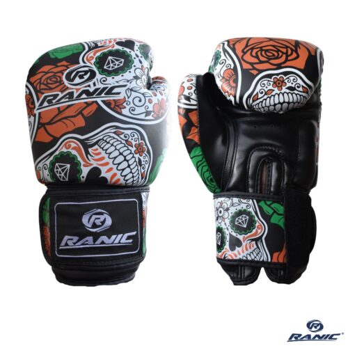 Ranic Guantes de Box Catrina Naranja Negro