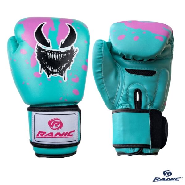 RANIC GUANTES VENOM TURQUEZA Ranic Guantes de Box Venom Turquesa Rosa