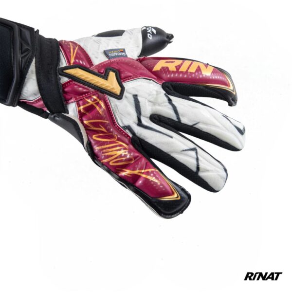 RINAT - GUANTES DE ARQUERO EGOTIKO X PRO BLANCO VINO NEGRO 1 Rinat Guantes de Arquero Egotiko X Pro Blanco Vino Negro