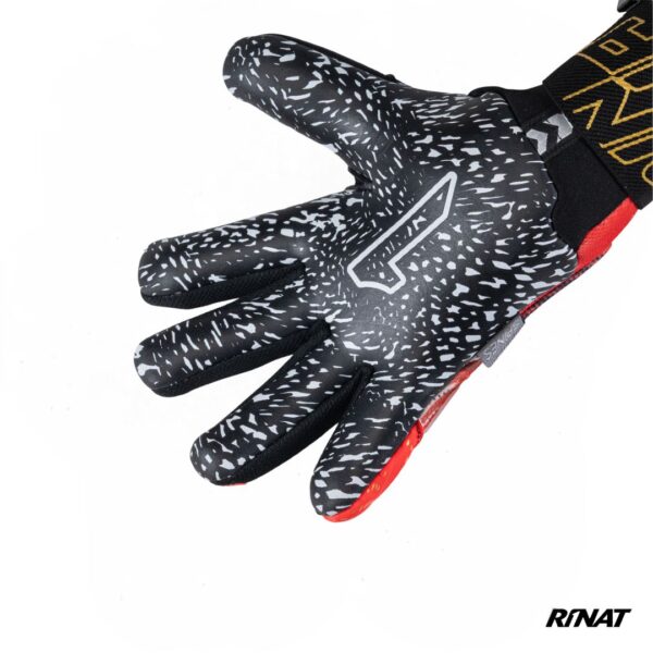 Rinat Guantes de Arquero Fiera Turf Ferulas Naranja Negro