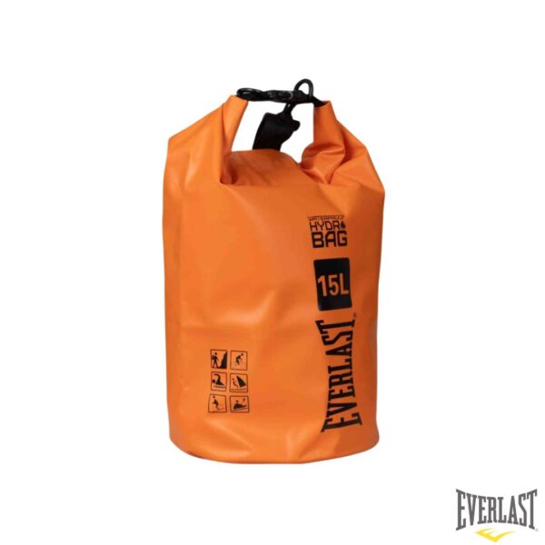 EVERLAST - bolo impermeable 15l naranja Everlast Bolso Impermeable 15L