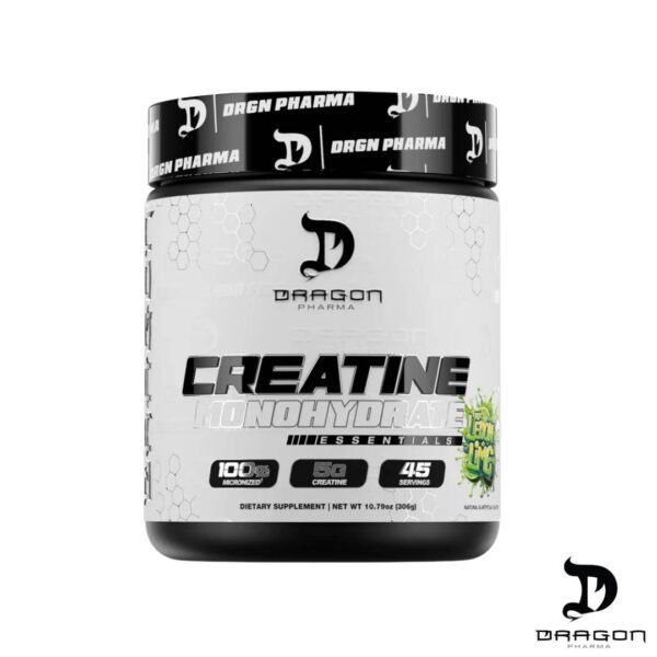 DRAGON PHARMA - CREATINA 306 GR - LIMA LIMON Dragon Pharma Creatina Monohidratada 306Gr x45 Servicios