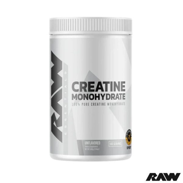 RAW - CREATINA MONO 100SERV Raw Creatina Monohidratada x100 Servicios
