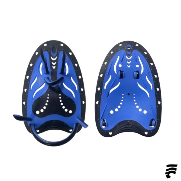 Paletas de Natacion Ergonomicas Azul Negro (Cod: Inv)