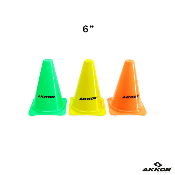 Akkon - Cono Entrenamiento - 6 Akkon Cono de Entrenamiento 6 Pulg - 15cm