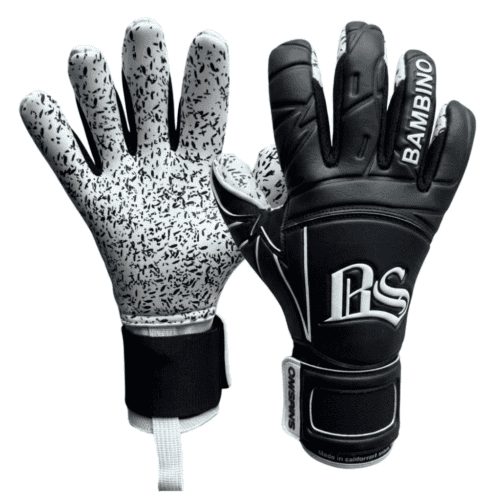 Bambino Guantes de Arquero Panther Semi Pro Negro Blanco