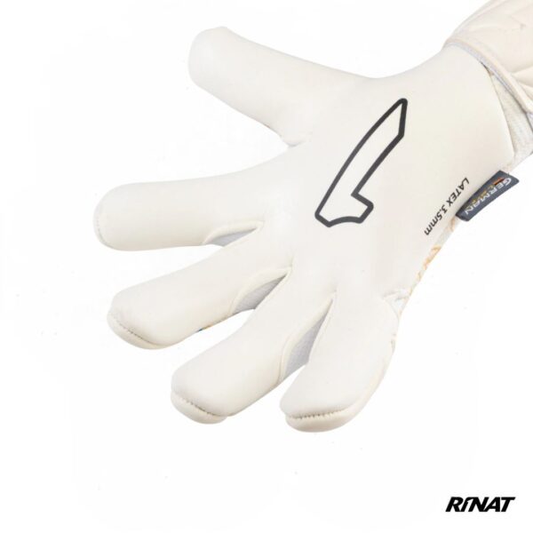 RINAT GUANTES DE ARQUERO ASIMETRIK AERO PRO BLANCO AZUL DORADO 2 Rinat Guantes de Arquero Asimetrik Aero Pro Blanco Azul Dorado