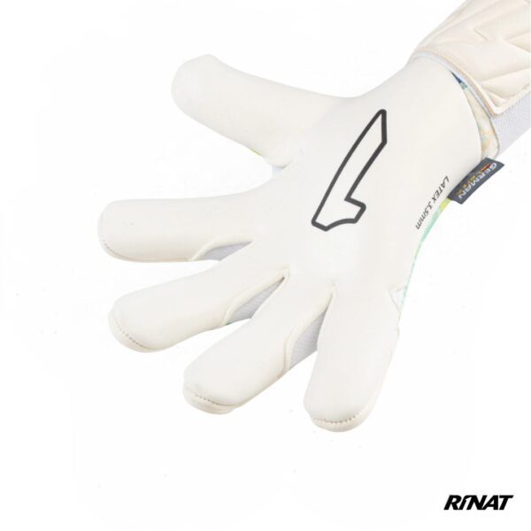 RINAT GUANTES DE ARQUERO ASIMETRIK AERO PRO BLANCO AZUL VERDE 2 Rinat Guantes de Arquero Asimetrik Aero Pro Blanco Verde Rosa