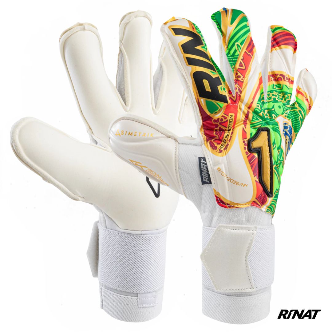 Rinat Guantes de Arquero Asimetrik Prime Multicolor Blanco