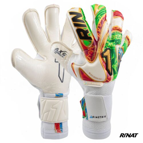 Rinat Guantes de Arquero Asimetrik Pro Multicolor Blanco