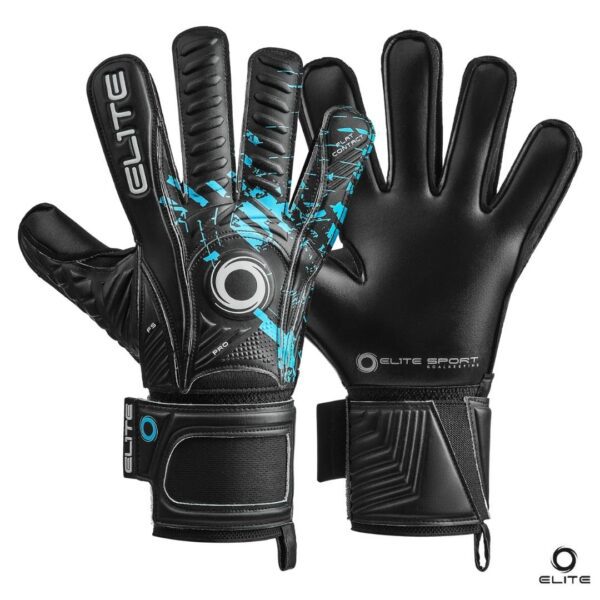 ELITE - GUANTES DE ARQUERO - U1 NEGRO celeste Elite Guantes de Arquero U1