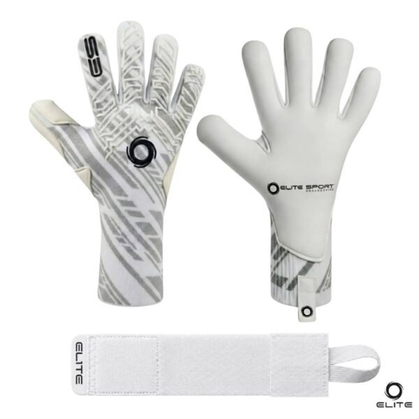 ELITE- GUANTES T1 WHITE Elite Guantes de Arquero T1 White