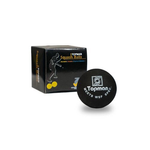 Topman Pelota de Squash Doble Punto Amarillo (Cod: K)