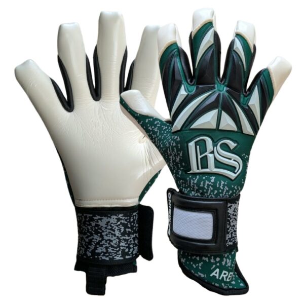 Bambino Guantes de Arquero Pro Ares 26-27 Verde Negro Blanco