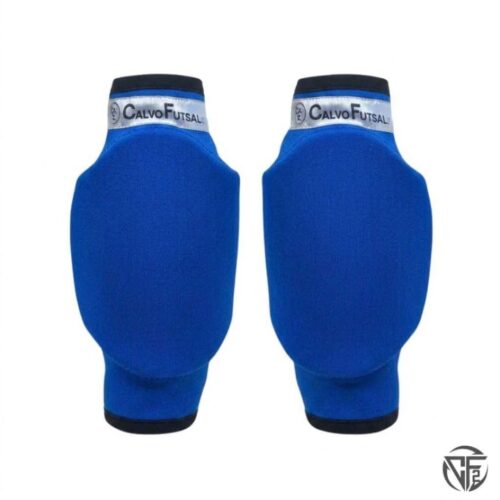 CALVO FUTSAL - CODERAS PROTECCION - NEGRO Calvo Futsal Coderas Elasticas con Proteccion Azul