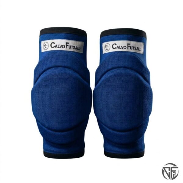 CALVO FUTSAL - RODILLERAS PROTECCION - NEGRO Calvo Futsal Rodilleras Elasticas con Proteccion Azul