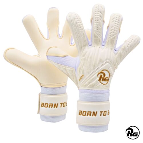 RG 26-27 VALAH BLANCO DORADO Rg Guantes de Arquero Valah 26-27 Blanco Dorado