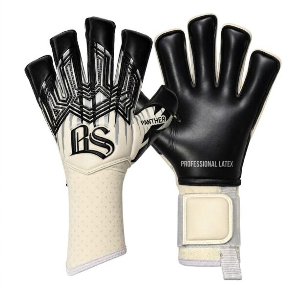 Bambino Guantes de Arquero Panther 26-27 Blanco Gris Negro