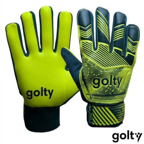 GOLTY - GUANTES DE ARQUERO - PRODIGY AMARILLO Golty Guantes de Arquero Prodigy Amarillo Azul