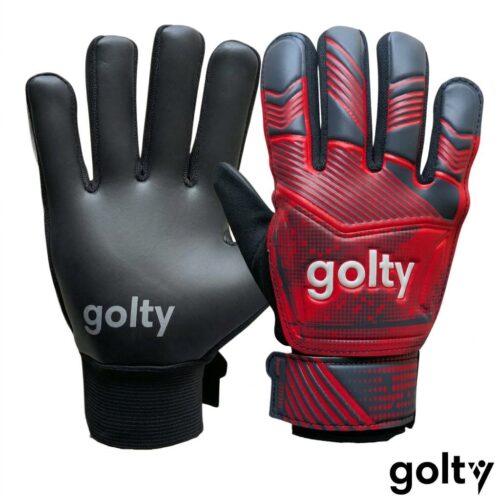 GOLTY - GUANTES DE ARQUERO - PRODIGY ROJO Golty Guantes de Arquero Prodigy Negro Rojo