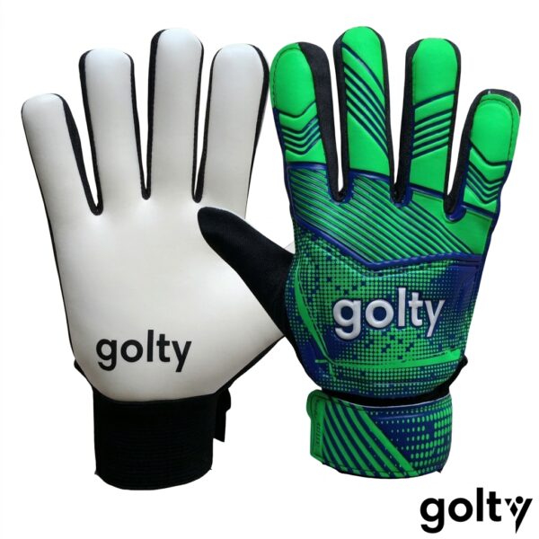 Golty Guantes de Arquero Prodigy Verde Azul Niño